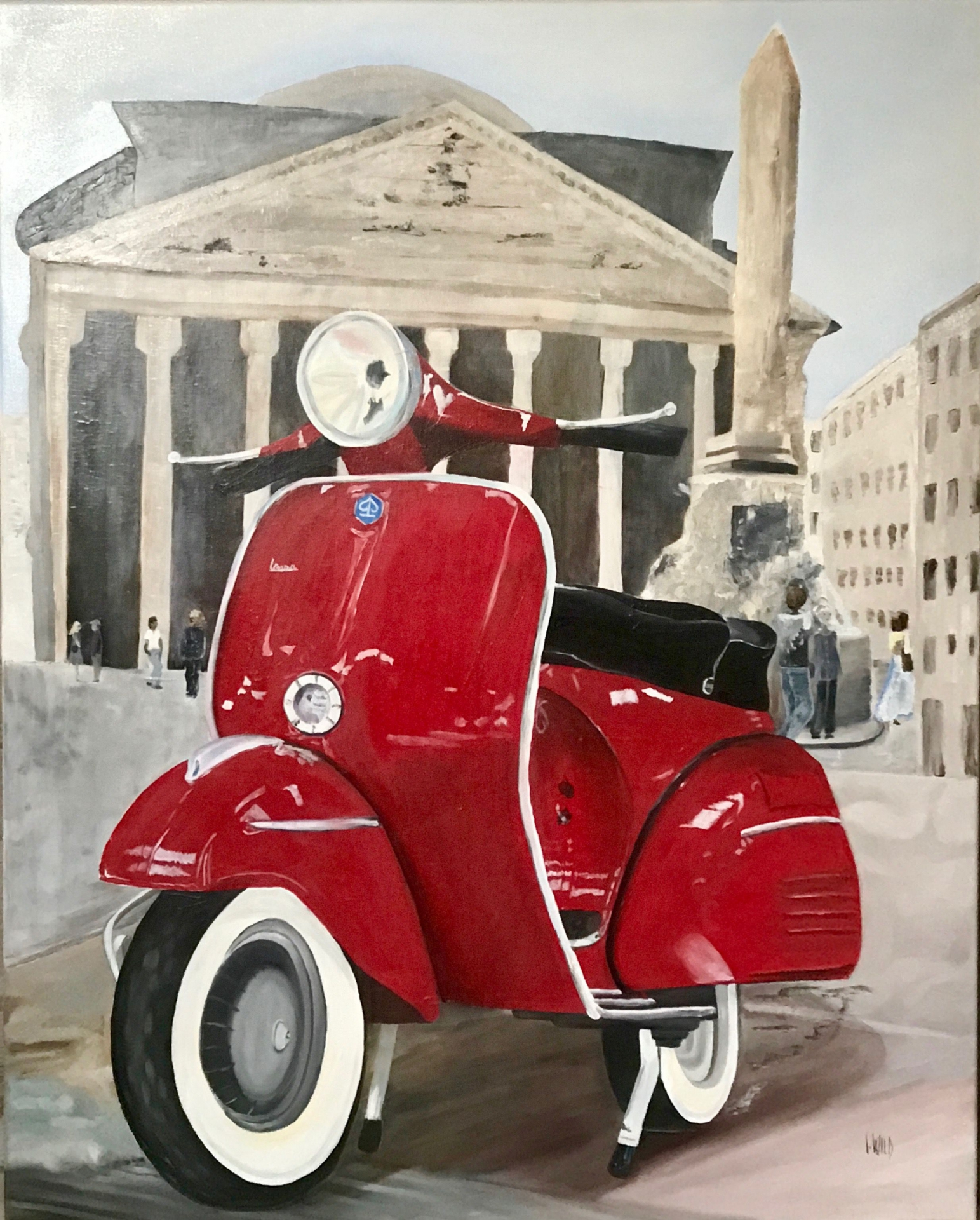 La  Vespa rouge